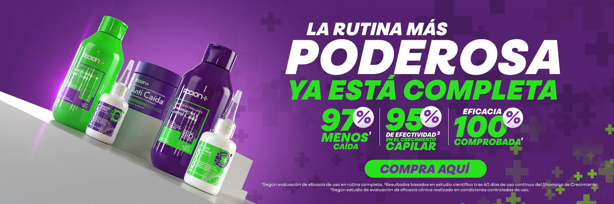 La Poción — La rutina más poderosa ya está completa. Anticaída, crecimiento y reparación.
