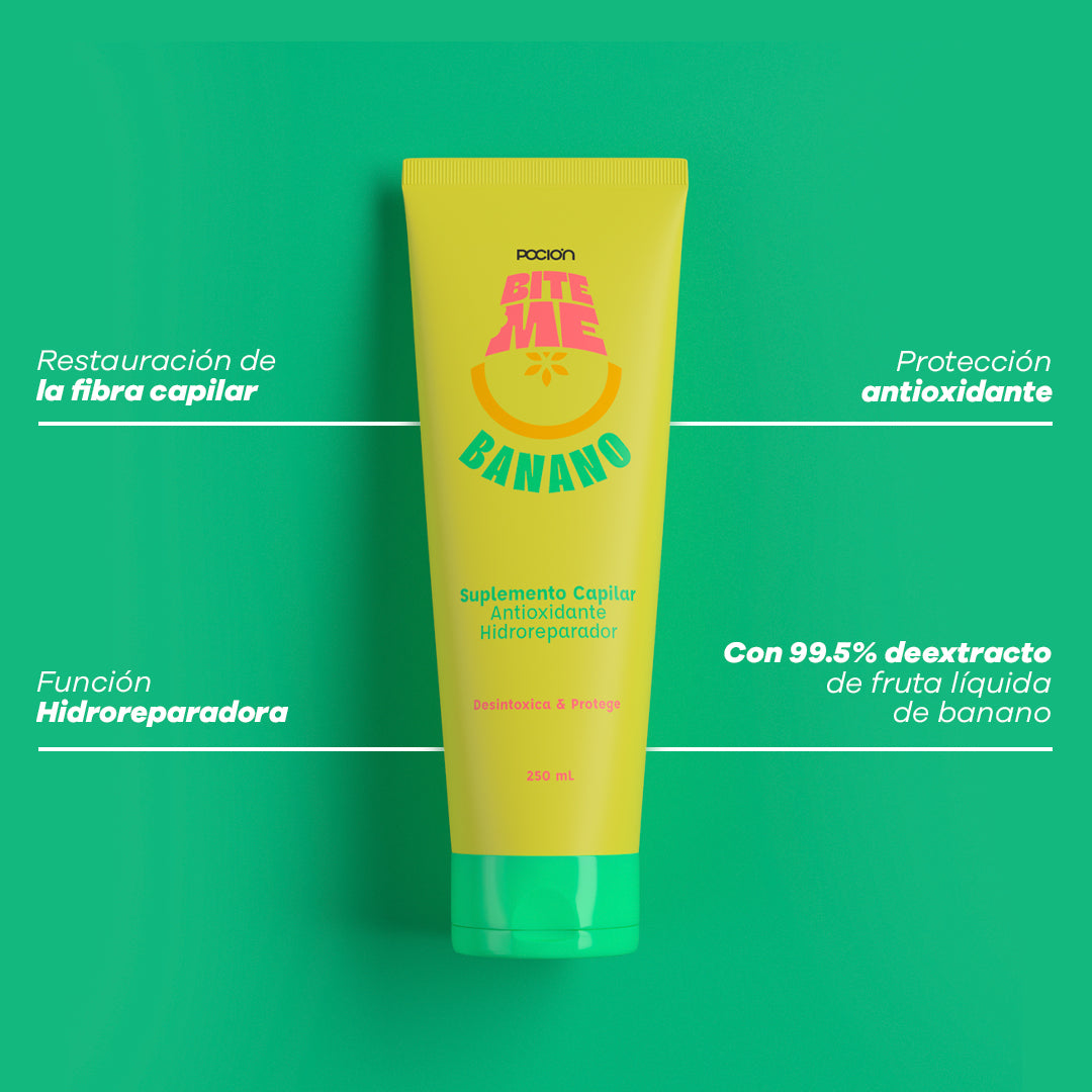 Poción bite me Suplemento Capilar anverso