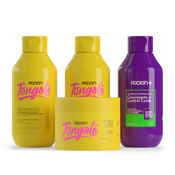 Kit De Rizos +Rizos -Frizz – La Poción