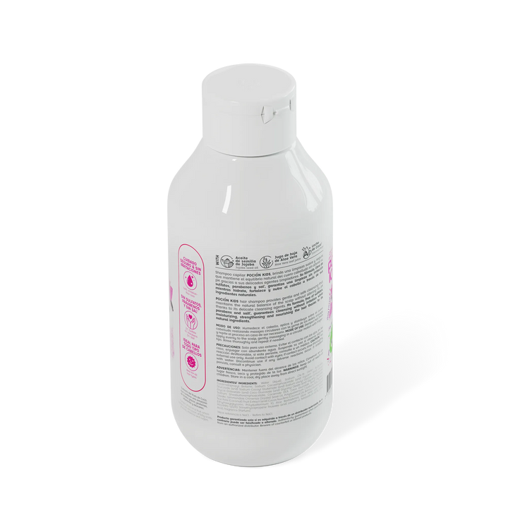 Shampoo Poción Kids (reverso)